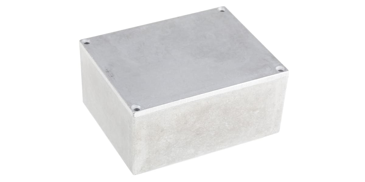Product image for Diecast aluminium enclosure,120x95x53mm