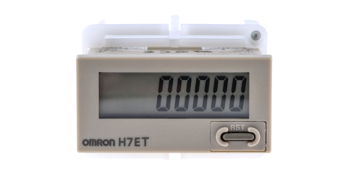 Product image for Beige ac/dc volt non backlit LCD timer