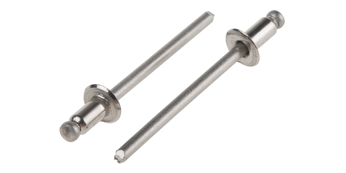 Product image for S-STEEL RIVET,3.2MM DIA 1.6-3.2MM GRIP