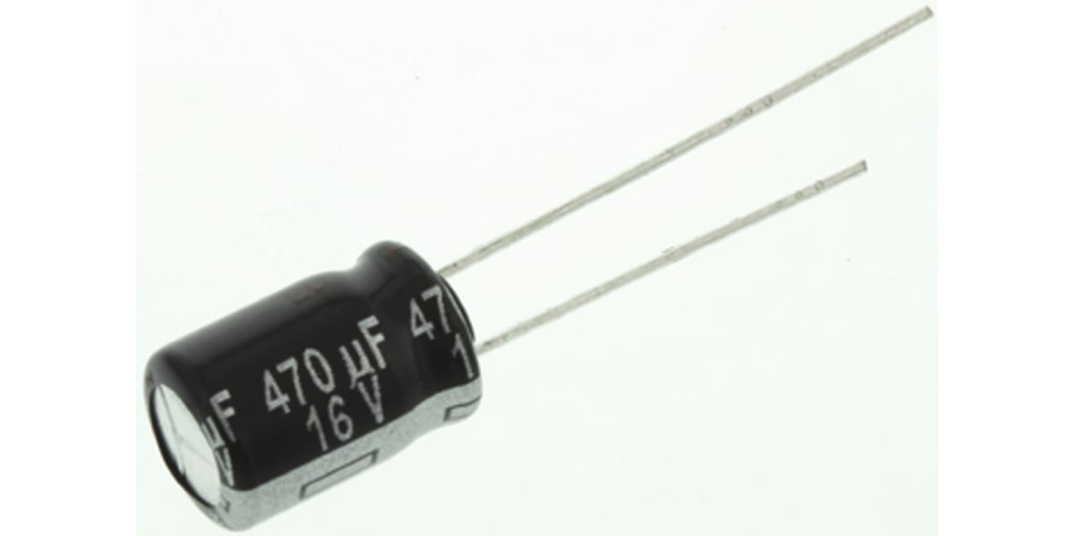 Product image for NHG MIN AL ELECTROLYTIC CAP,470UF 16V