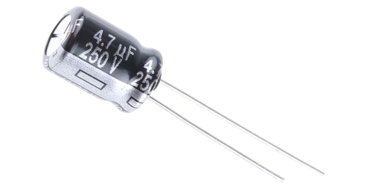 Product image for NHG MIN AL ELECTROLYTIC CAP,4.7UF 250V