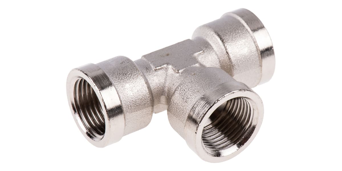 Product image for Female BSPP tee connector,G3/8