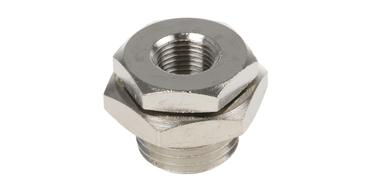 Product image for Female BSPP bulkhead connector,G1/8