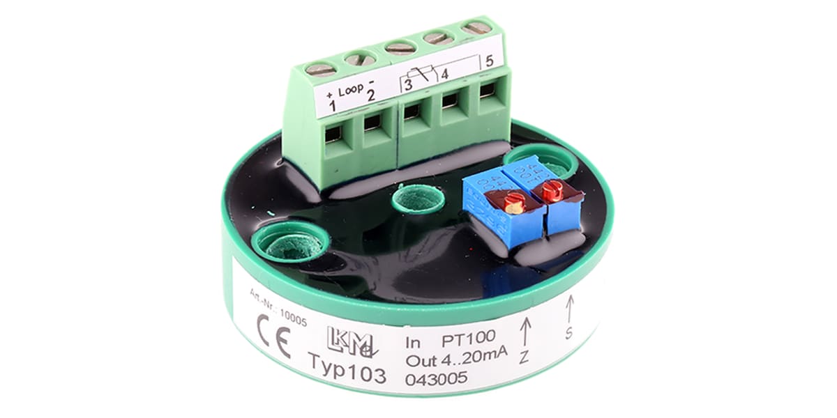 Product image for TRANSDUCER -30 TO 70DEGC PT100