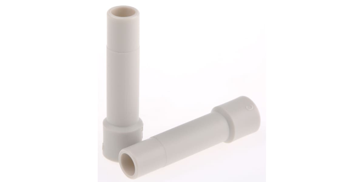 Product image for White push-in one touch plug fitting,8mm