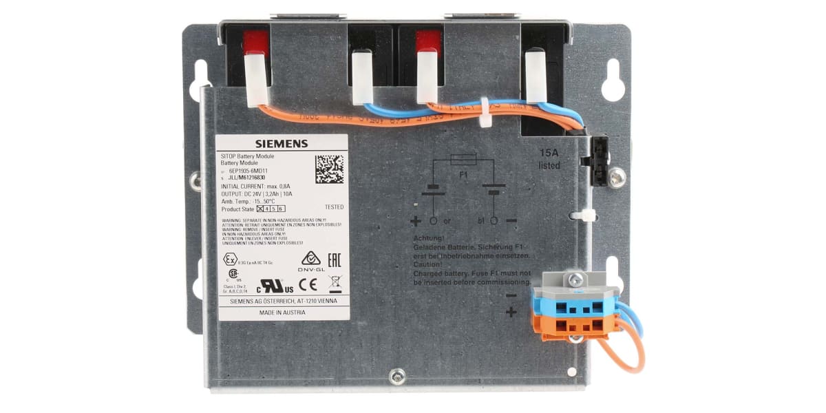 Product image for Battery for SITOP 24V SMPSU