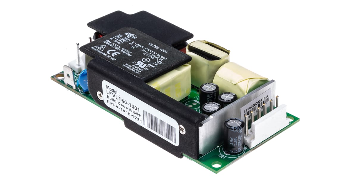 Product image for VLT UNIVERSAL INPUT SMPSU,12V 60W