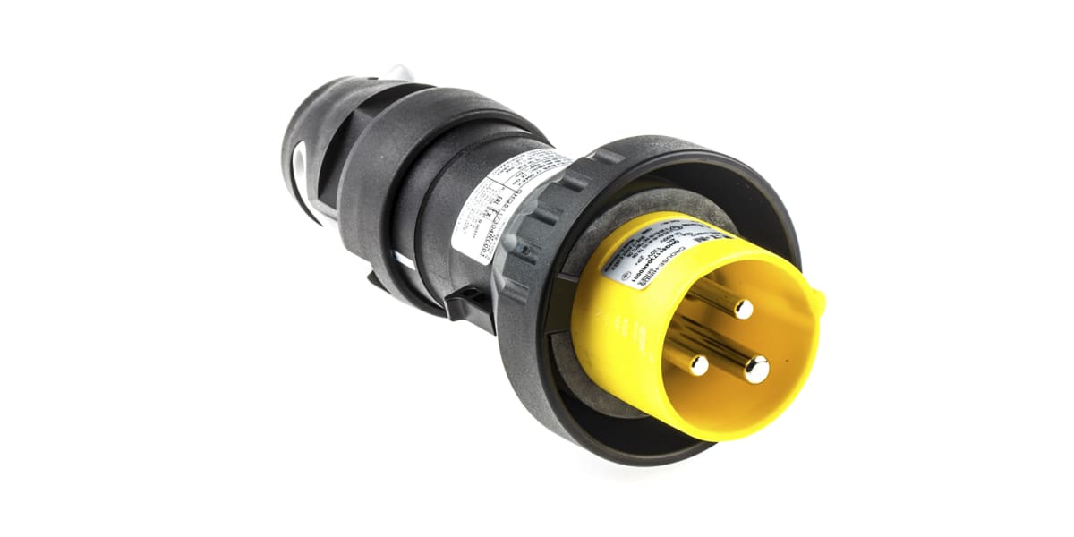 Product image for 2P+E HAZARDOUS AREA PLUG,16A 120V