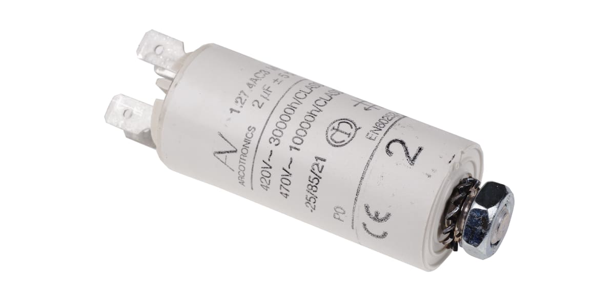 Product image for C274AC MOTOR RUN CAPACITOR,2UF 470VAC