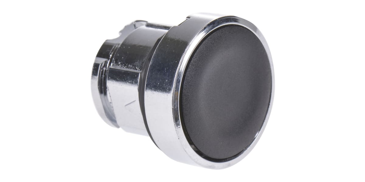 Product image for BLACK LATCHING FLUSH PUSHBUTTON SWITCH