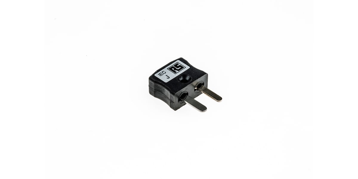 Product image for Type J Black miniature quick wire plug
