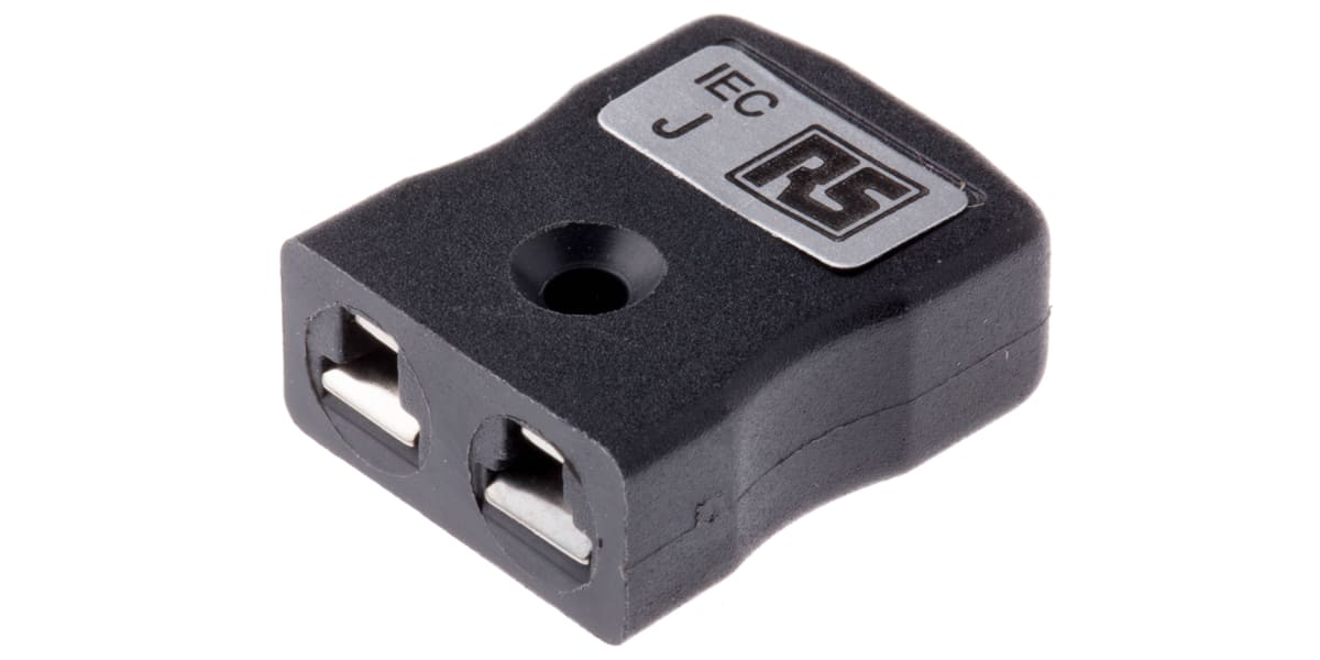 Product image for Type J Black miniature quick wire socket