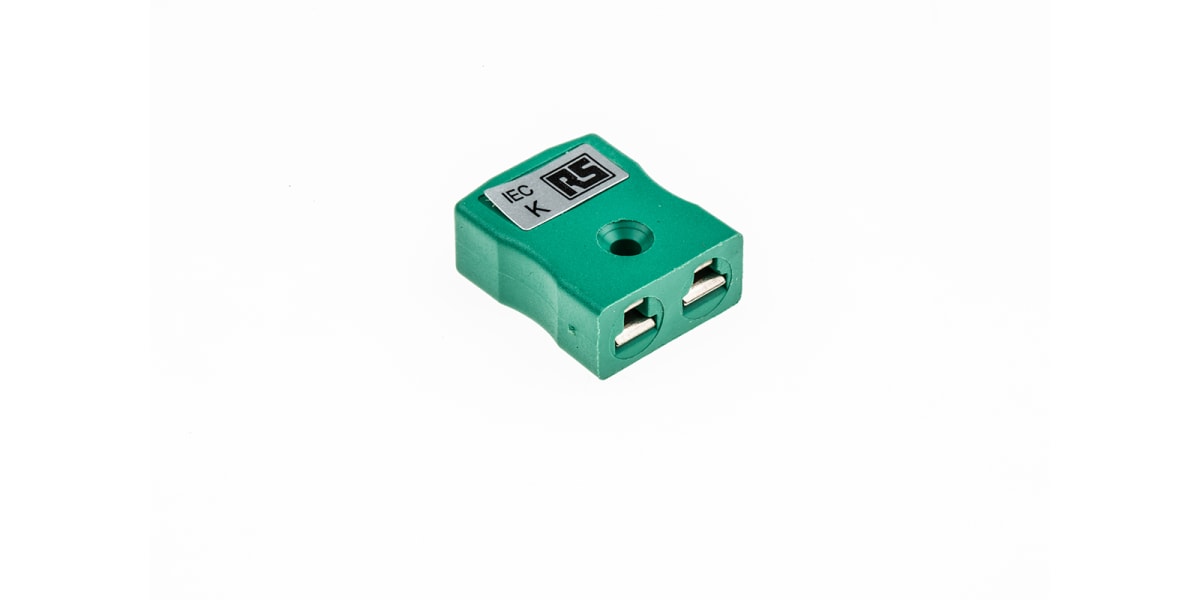 Product image for Type K Green miniature quick wire socket