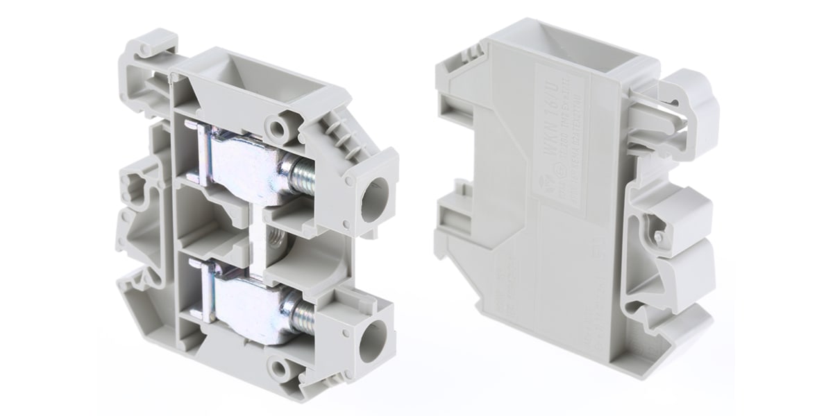 Product image for High current DIN rail terminal,16sq.mm