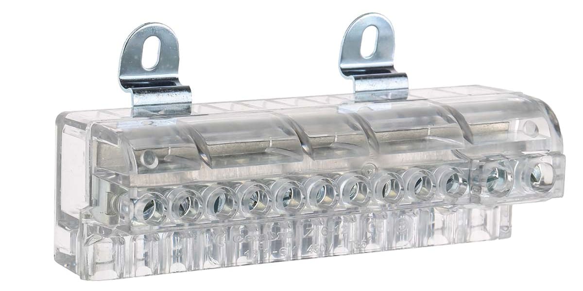 Product image for Z16-12D 12 way DIN rail commoning block