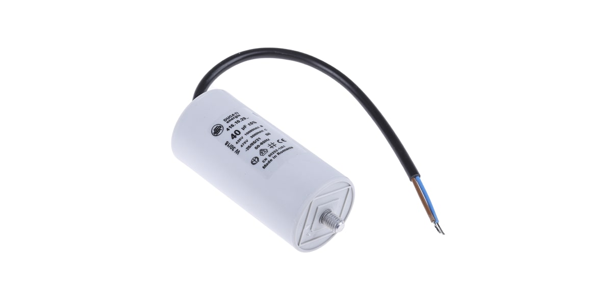 Product image for 41610/15 CABLE END MOTOR CAP,40UF 450V