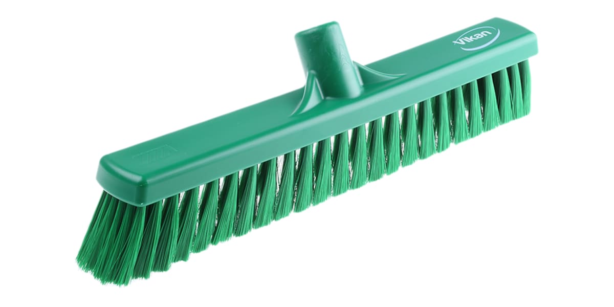 Product image for GREEN MEDIUM FLOOR BROOM,400X50MM