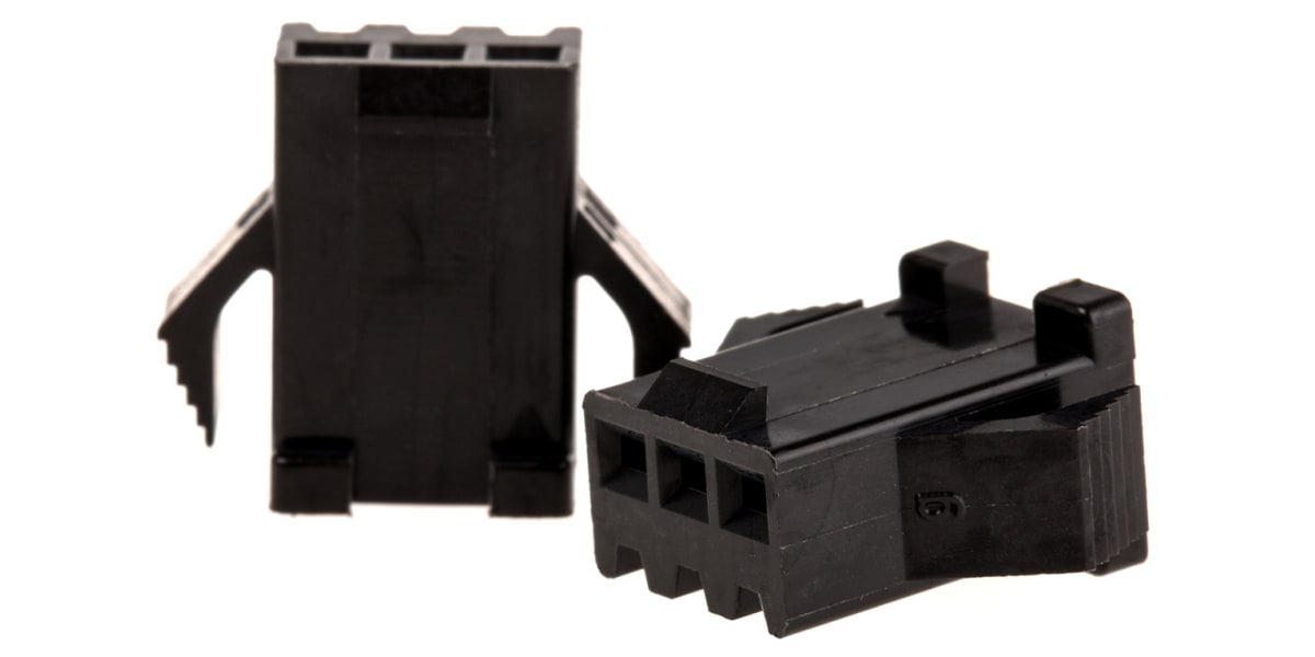 Product image for JST, 3 Way, 1 Row, Straight Backplane Connector