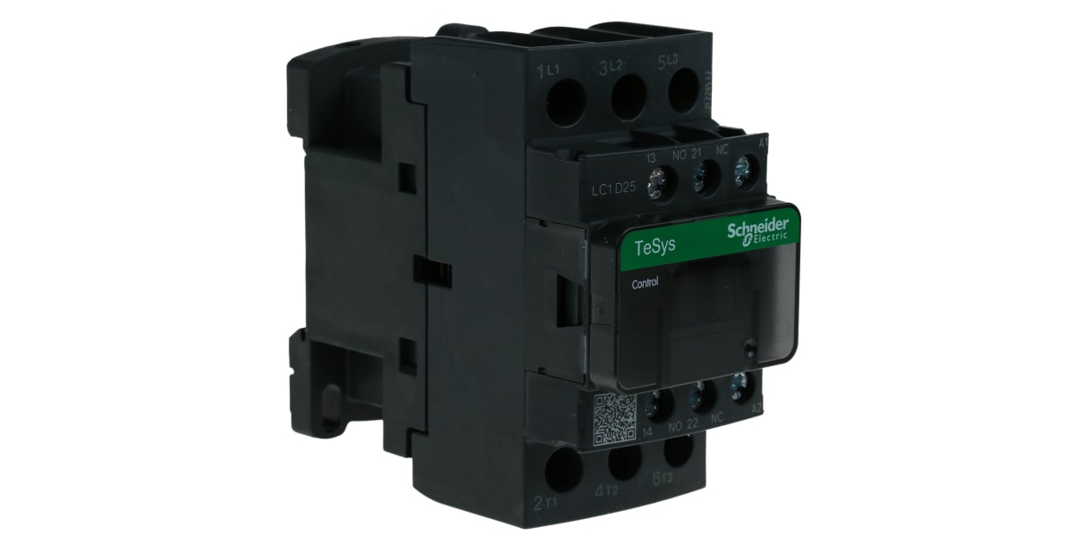 Product image for TeSys D contactor 25A 230Vac coil