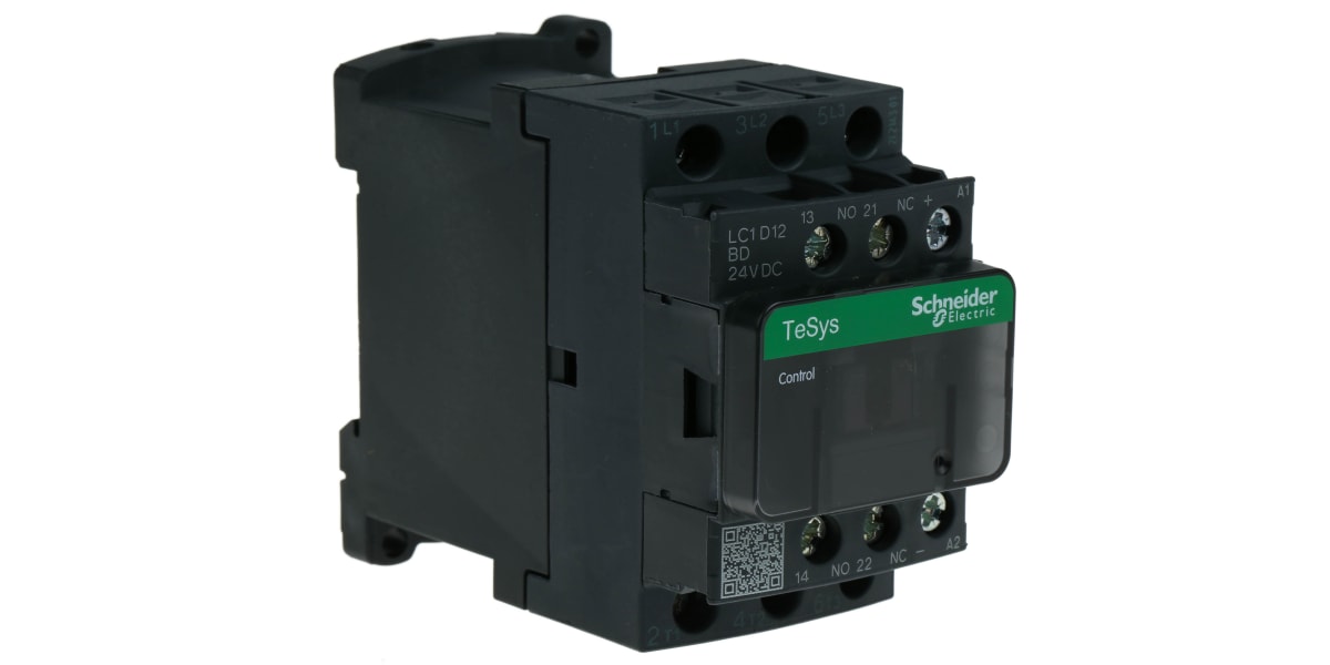 Product image for CONTACTOR 12A 24V DC LPL