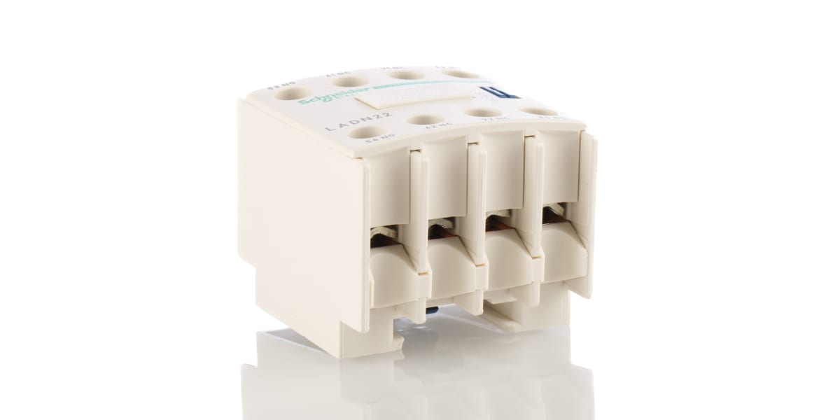 Product image for TeSys D auxiliary contact block 2NO 2 NC