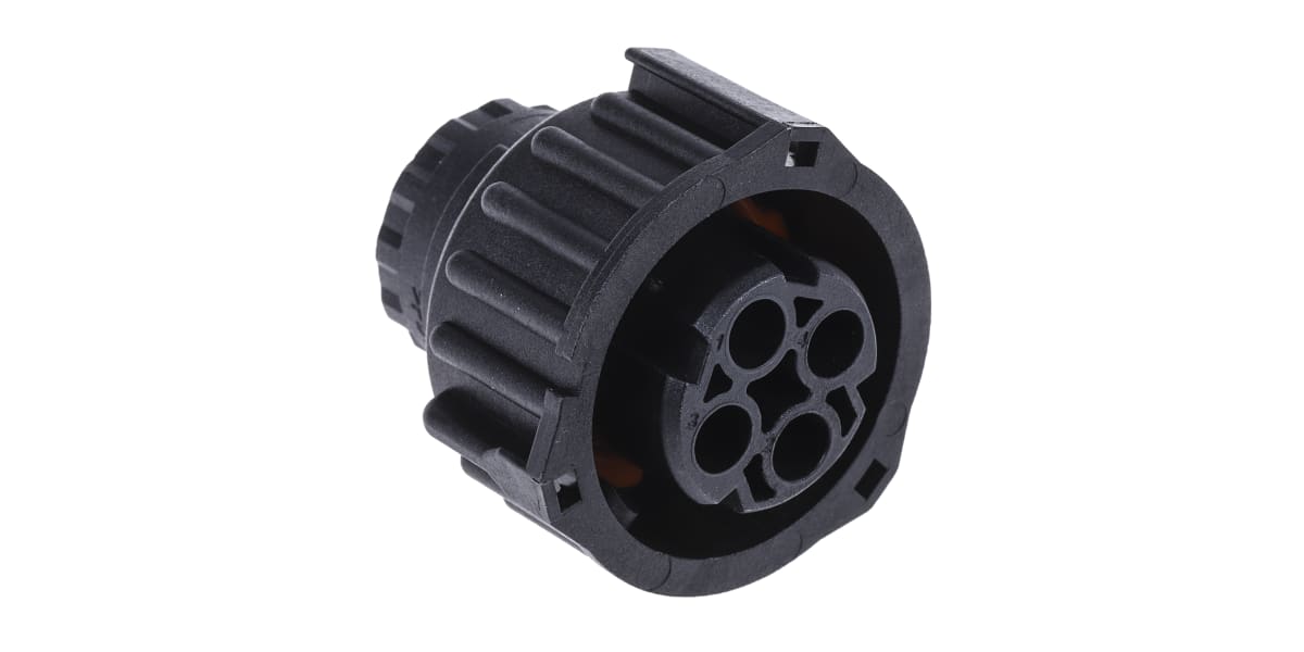 Product image for 4 way DIN 72585 IP67 cable socket,30A