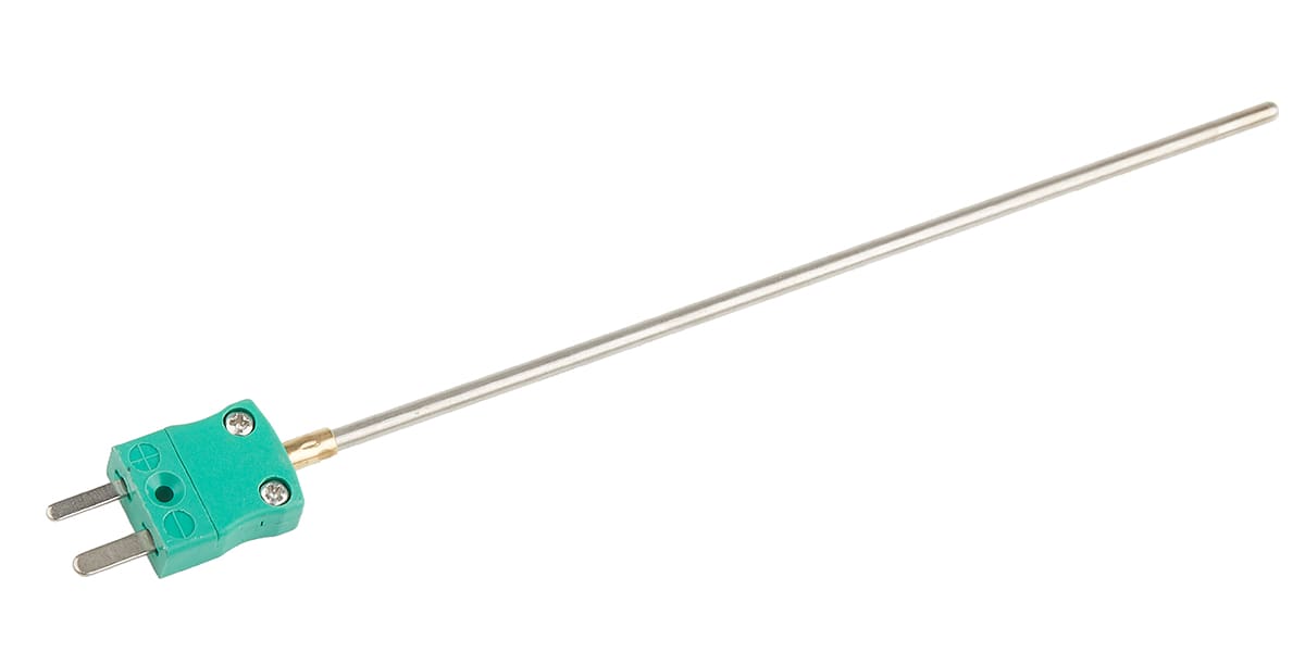 Product image for K insulated thermocouple w/plug,3x150mm