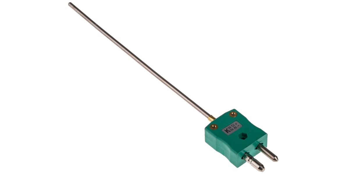 Product image for K insulated thermocouple w/plug,3x150mm