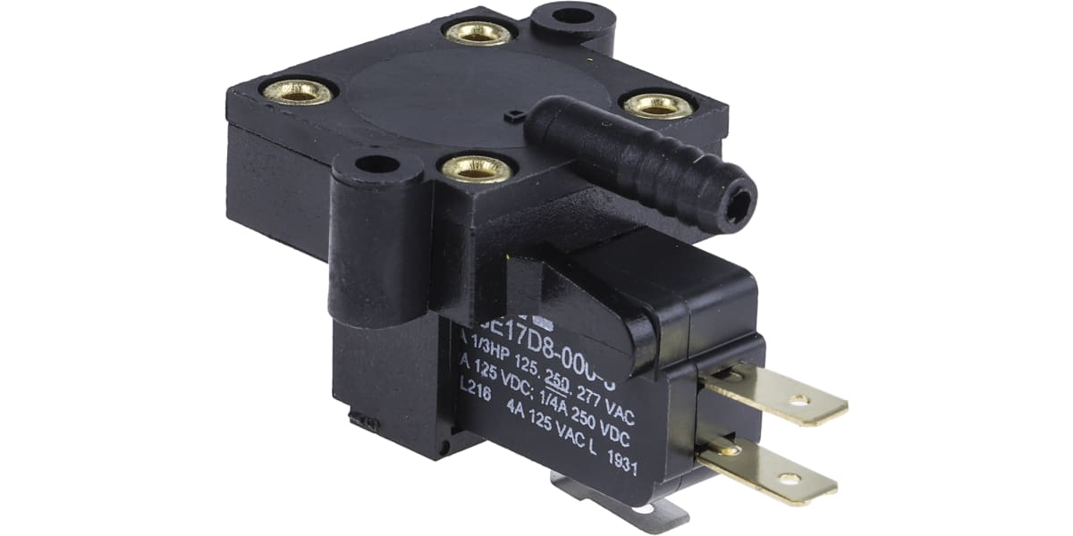 Product image for PRESS SWITCH,0.07-2.75BAR 5MM RAD SPOUT