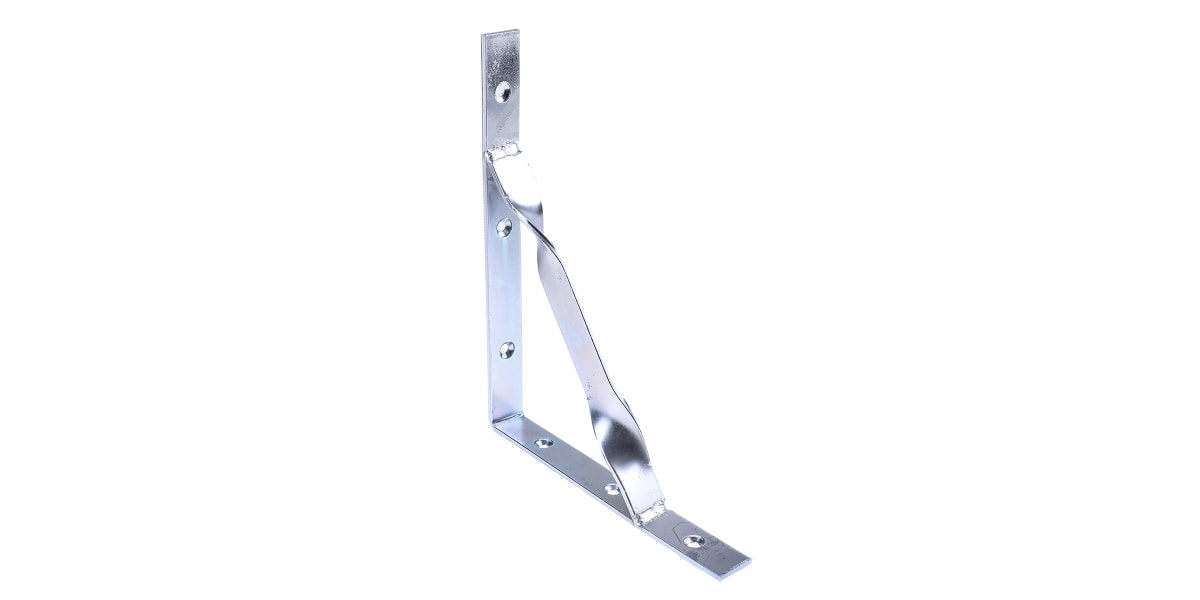 Product image for Zn plate steel heavy duty stayed bracket