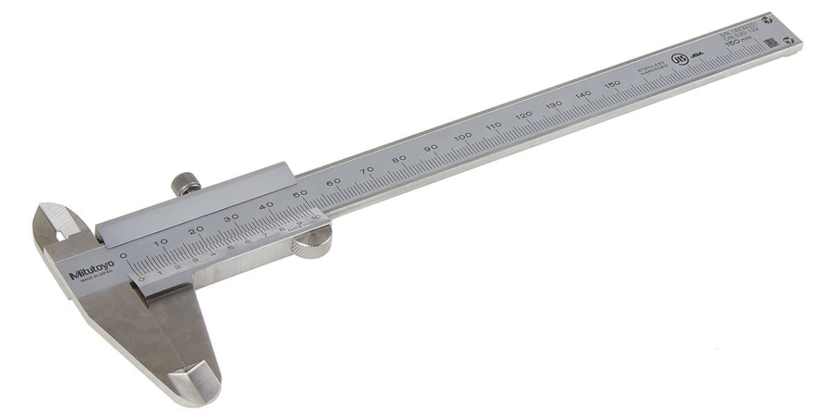 Product image for Mitutoyo 150mm Vernier Caliper 0.02 mm, Metric