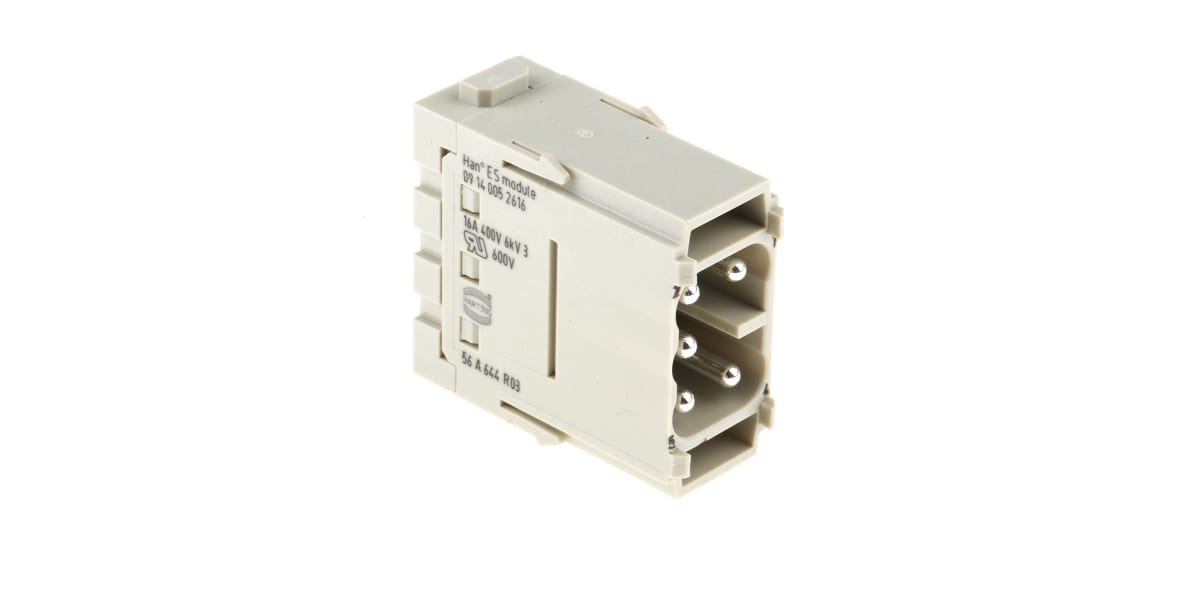 Product image for Han(R) ES HD male connector mod,16A 400V