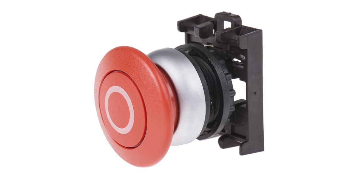 Product image for RED W/SYMBOL RETURN MUSHROOM ACTUATOR