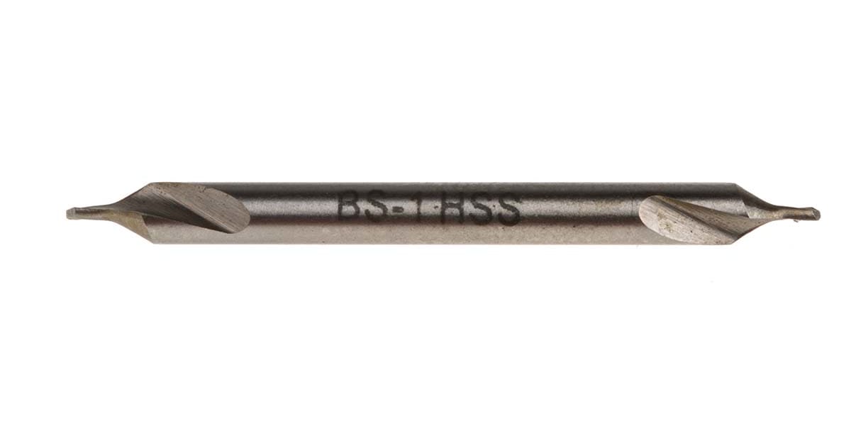 Product image for BS1 HSS double ended centre drill,60deg