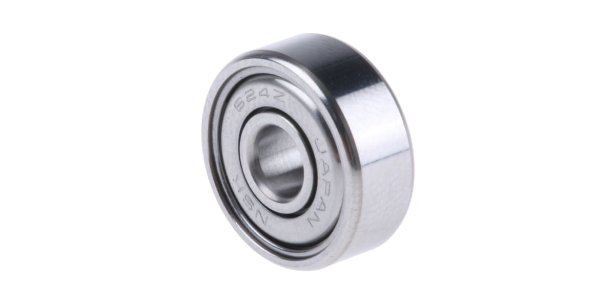 Product image for SINGLE ROW RADIAL BALL BEARING,2Z 4MM ID