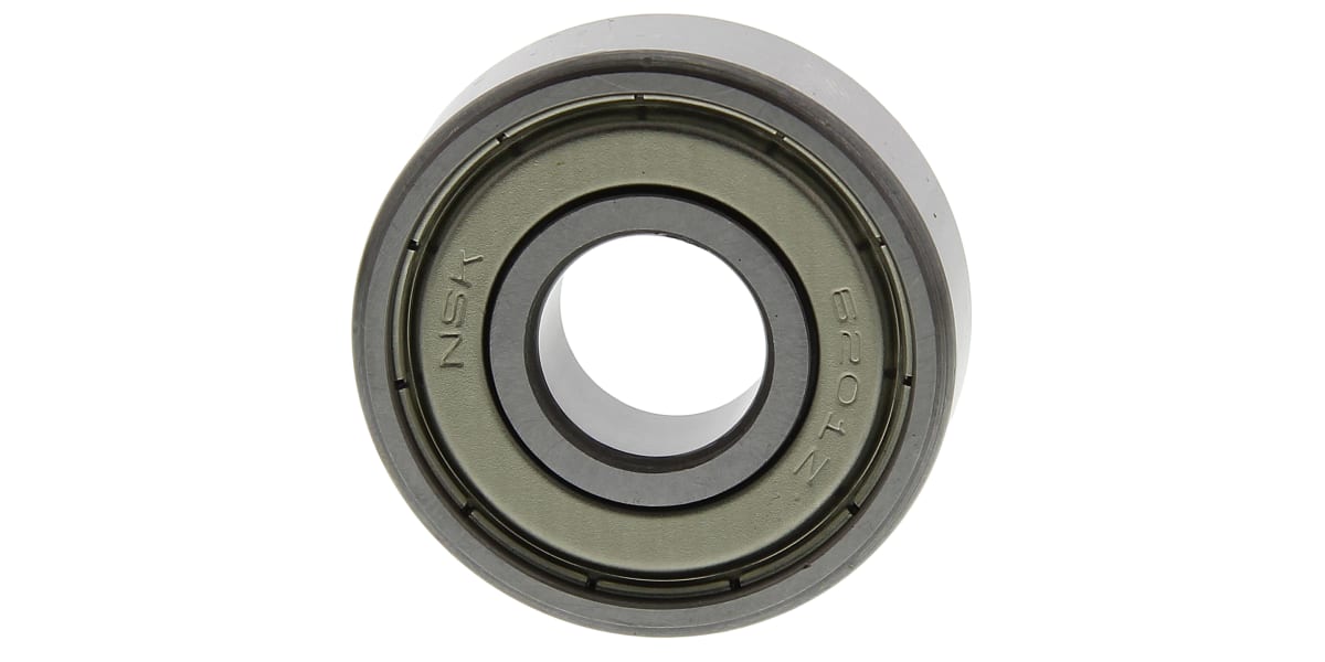 Product image for SINGLE ROW RADIAL BALLBEARING,2Z 12MM ID