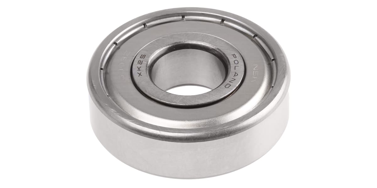 Product image for SINGLE ROW RADIAL BALLBEARING,2Z 17MM ID