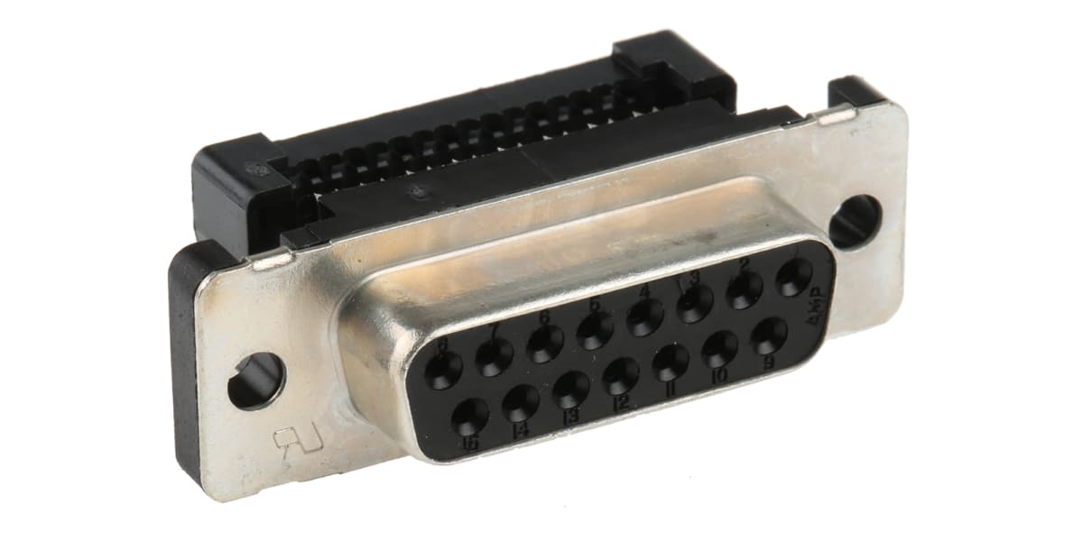 Product image for AMPLIMITE HDF-20 d-sub IDC socket,15 way