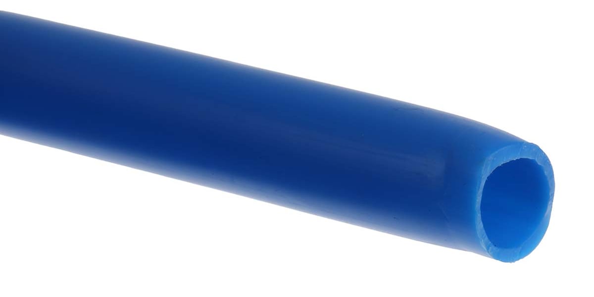 Product image for Blue light duty nylon tube,30m Lx12mm OD