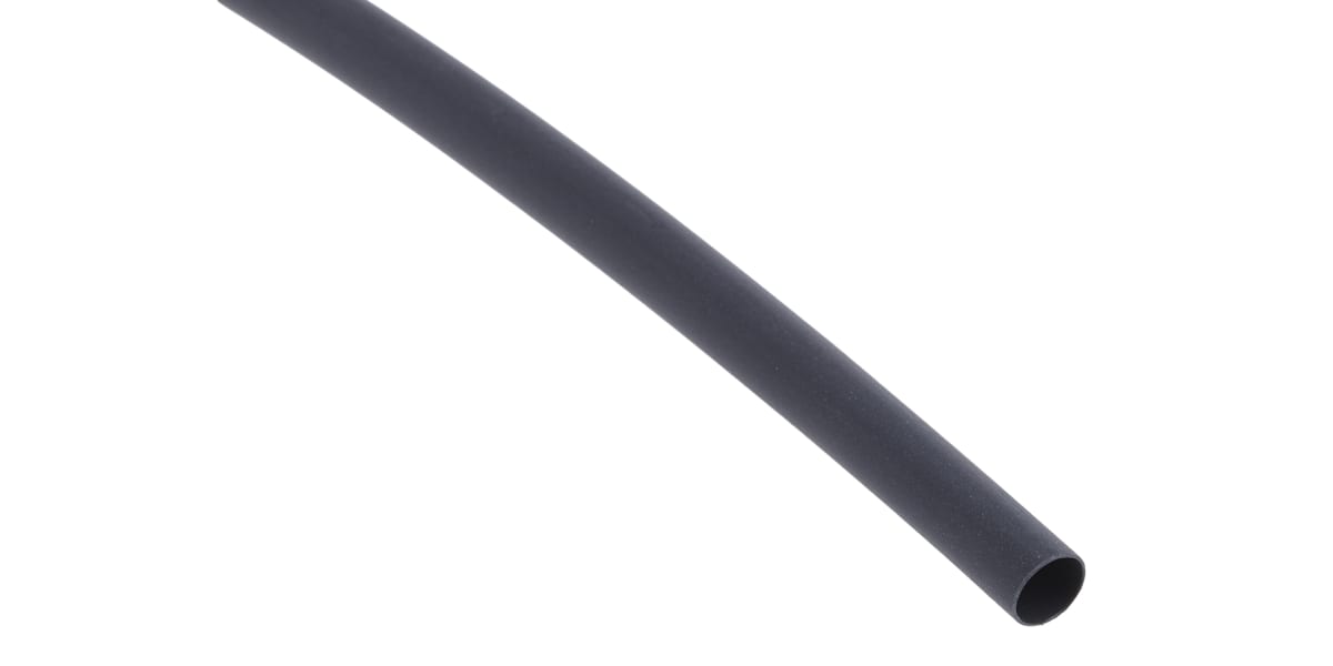 Product image for Black heatshrink sleeve,4.8mm bore 20pcs