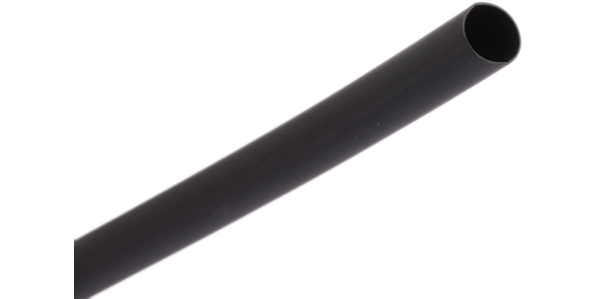 Product image for Black heatshrink sleeve,6.4mm bore 20pcs