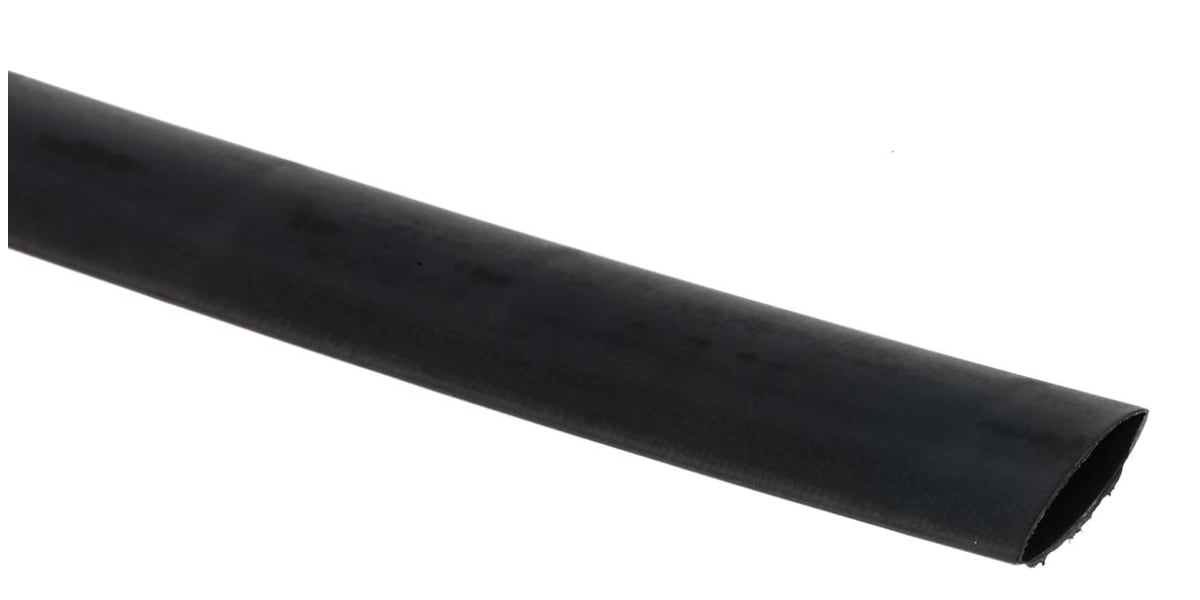 Product image for Black heatshrink sleeve,9.5mm bore 20pcs
