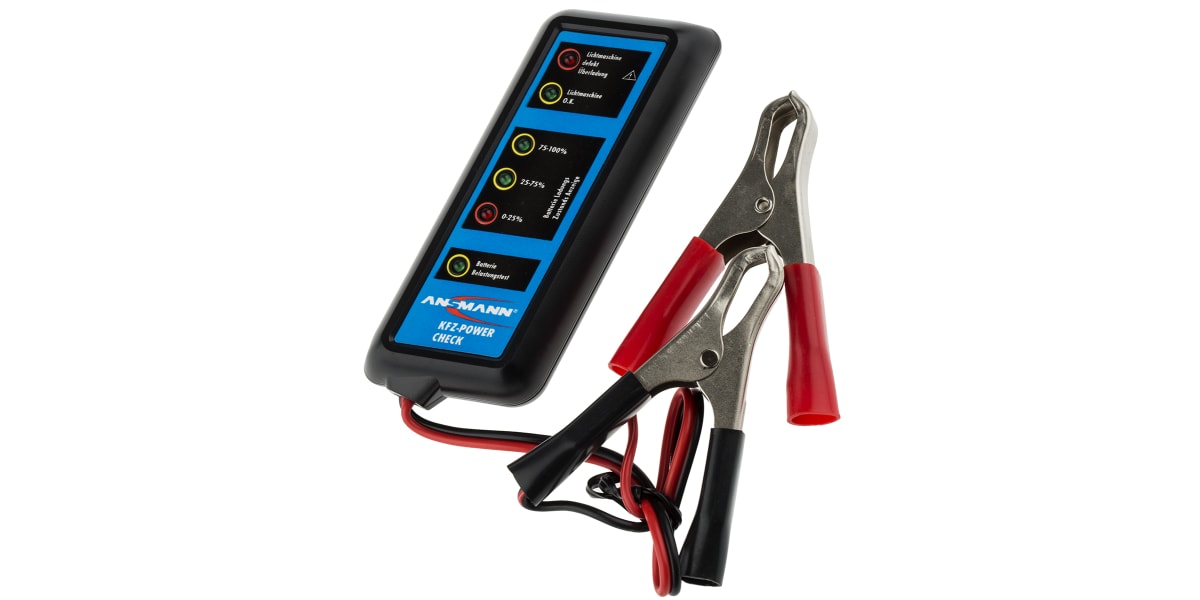 Product image for KFZ POWER CHECK LEAD ACID BATTERY TESTER