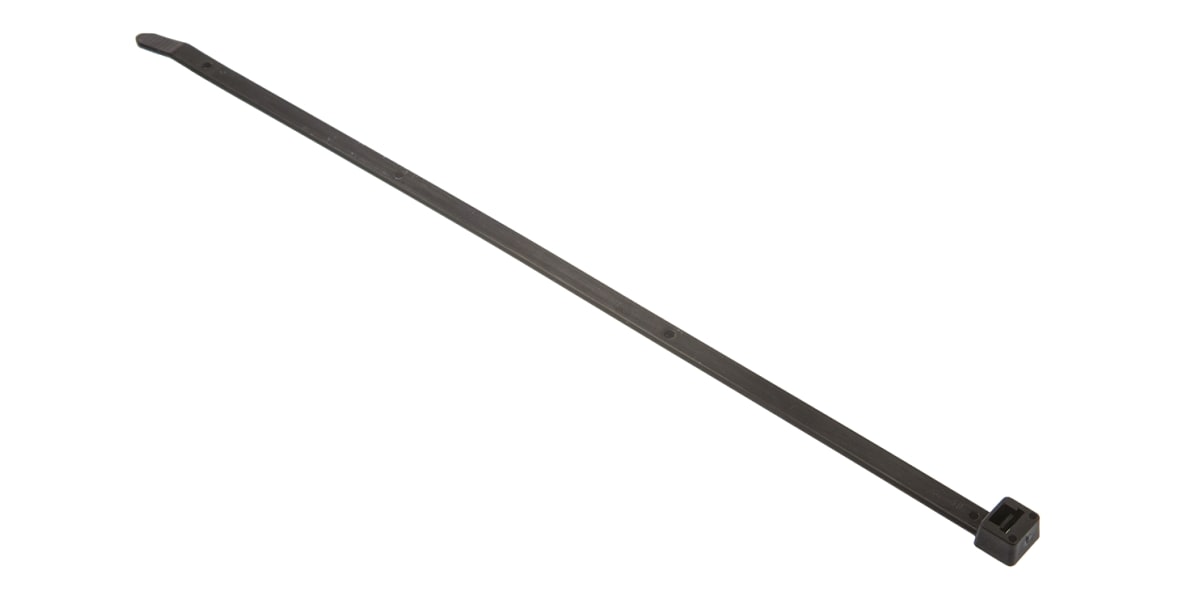 Product image for Black nylon cable tie 300x7.6mm