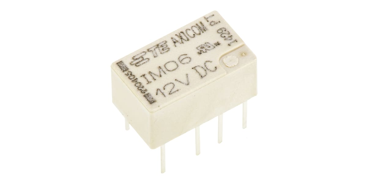 Product image for DPDT TELECOM PCB RELAY, 2A 12VDC COIL