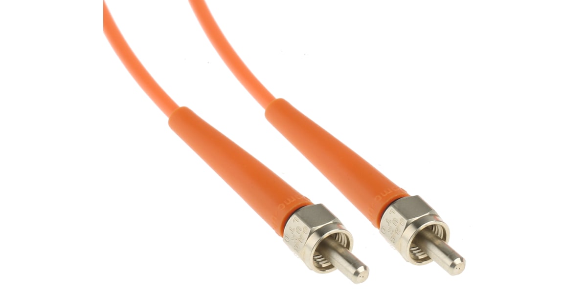 Product image for SMA-SMA fibre optic patch lead,200um 10m