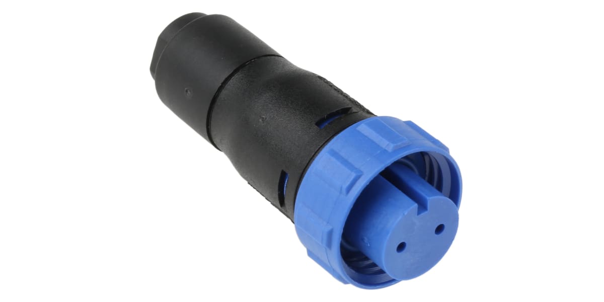 Product image for IP68 2 way cable socket,8A