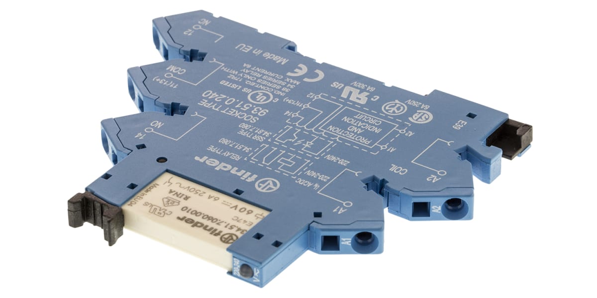 Product image for SPDT RELAY INTERFACE,6A 230VAC COIL