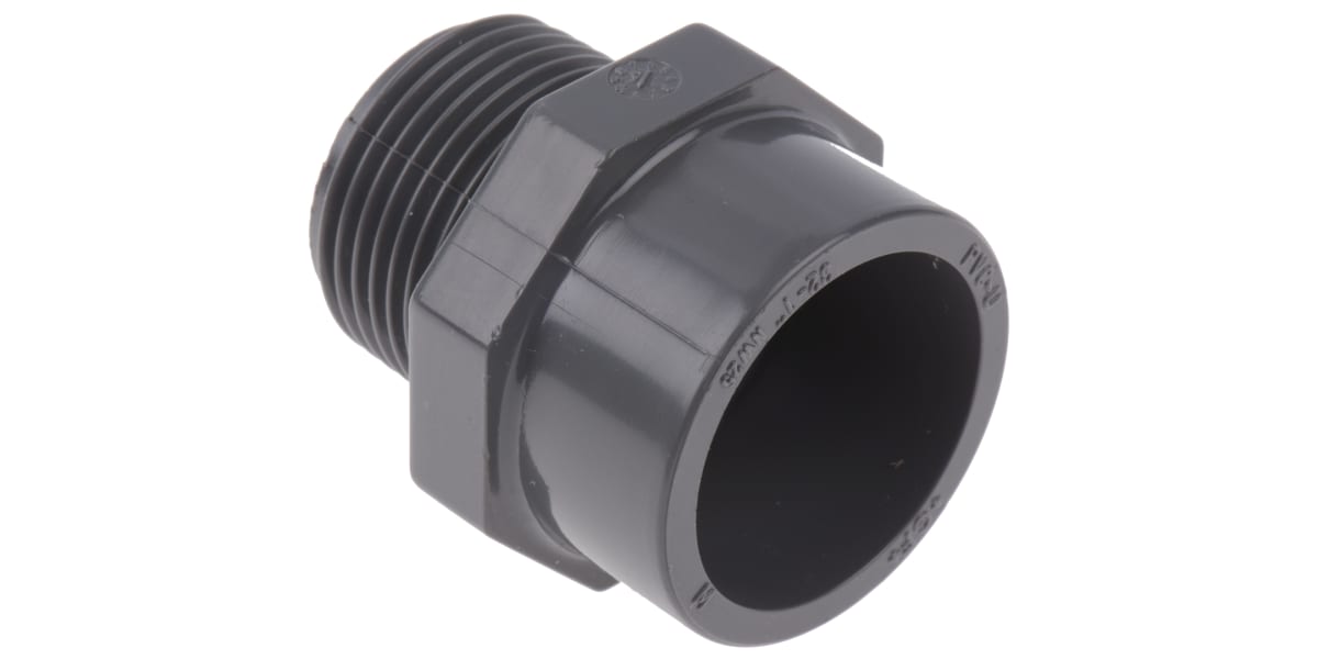 Product image for PVC-U ADAPTOR BUSH,1IN BSPT M-32MM SKT