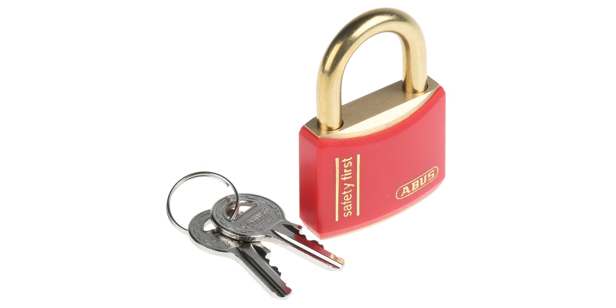 Product image for ABUS XR0084T40KA4 All Weather Brass Safety Padlock Keyed Alike 40mm